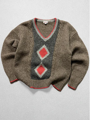 1970s sweater vintage  lana gruesa (S)