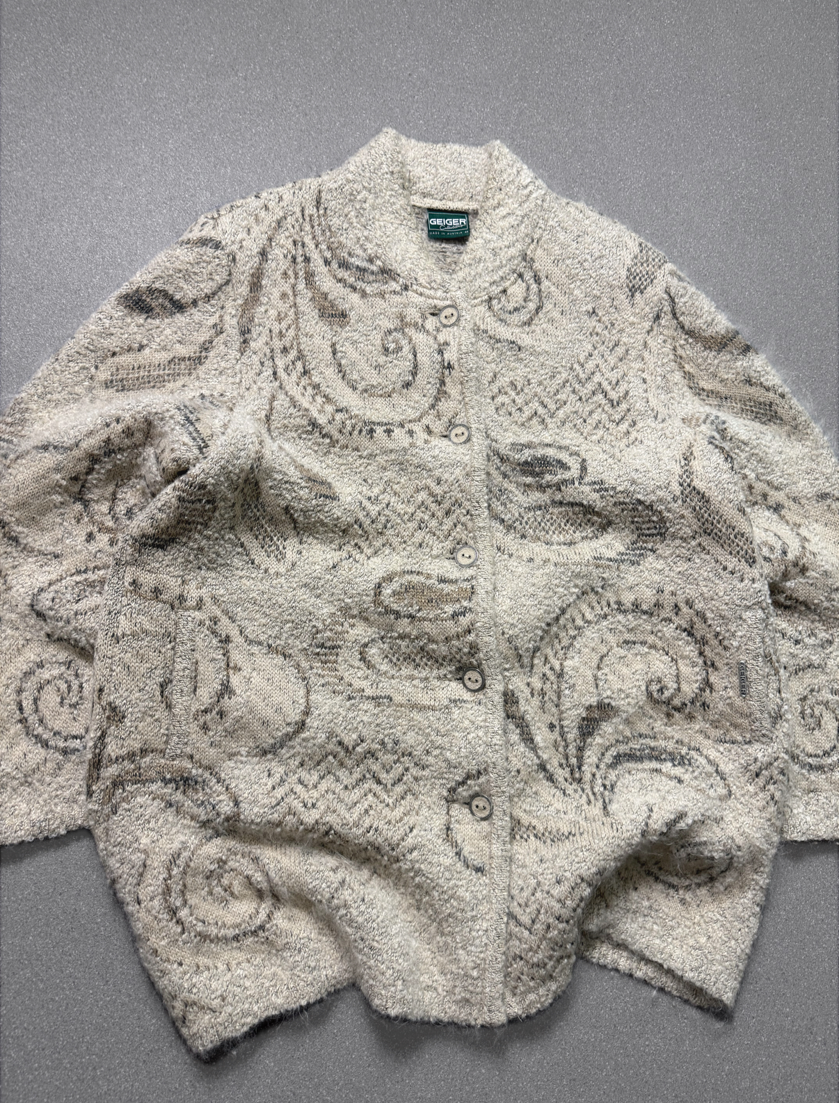 Abrigo 100% lana grueso peso pesado (XL) 2
