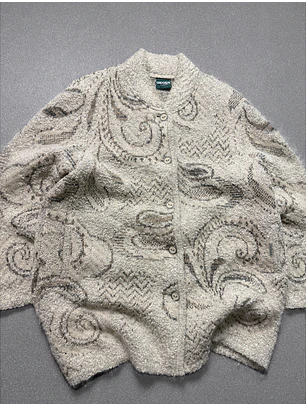 Abrigo 100% lana grueso peso pesado (XL)