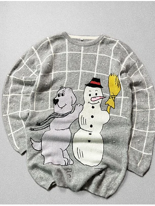 Sweater vintage lana  (L)
