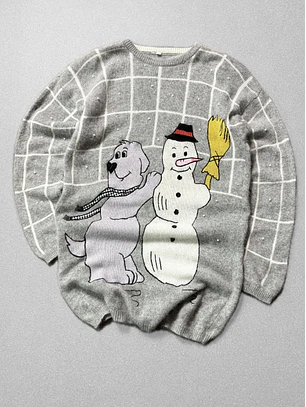 Sweater vintage lana  (L)