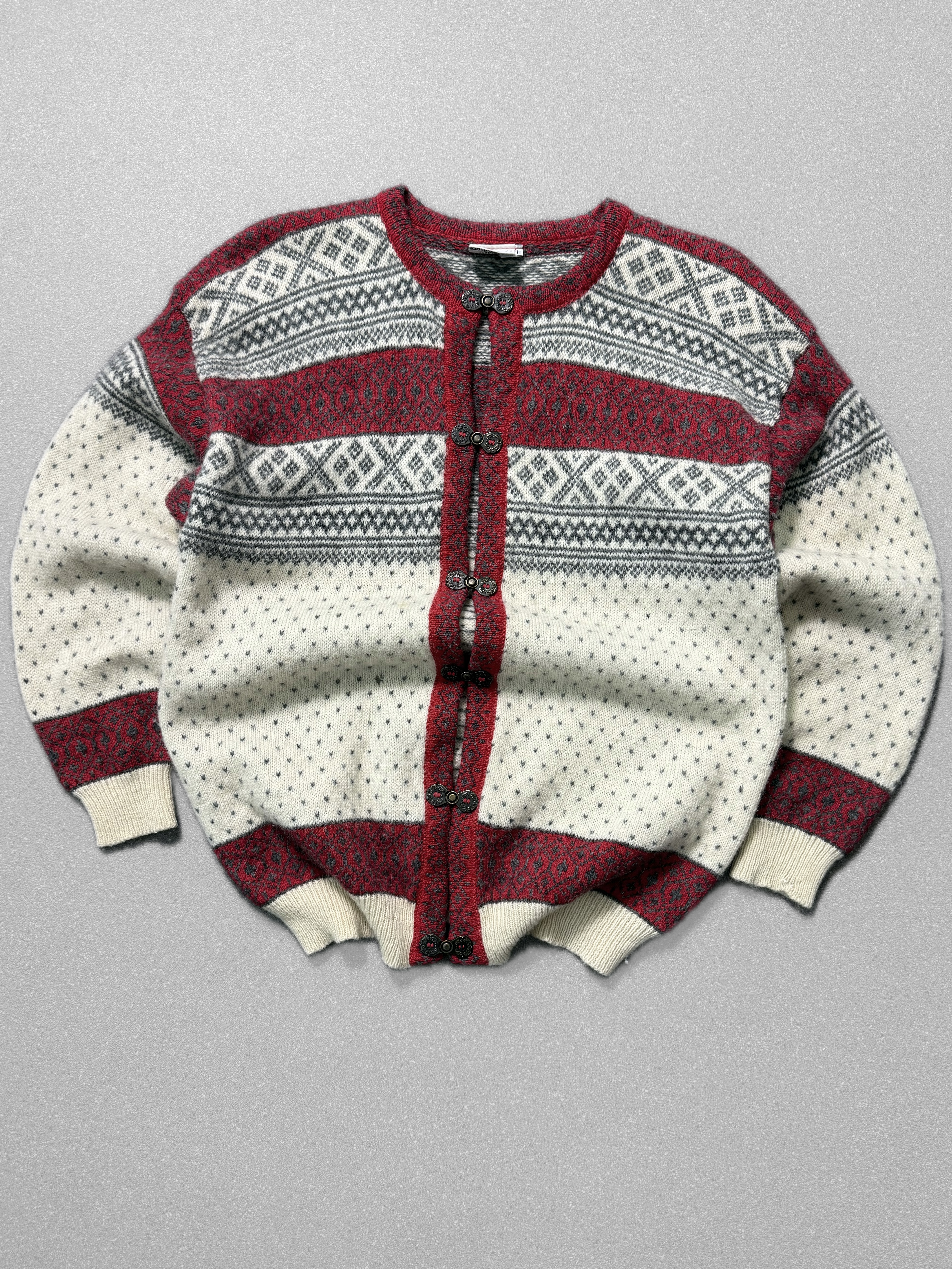 Sweater nordico 100% lana (M) 1