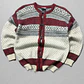Sweater nordico 100% lana (M) - Miniatura 1
