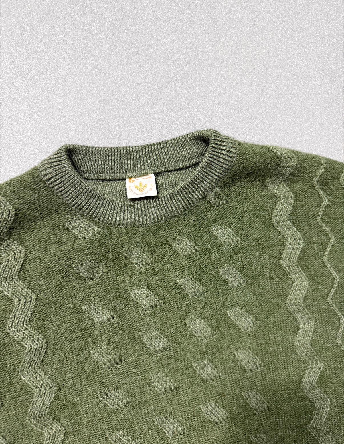 Sweater vintage 100%  lana (M) 3