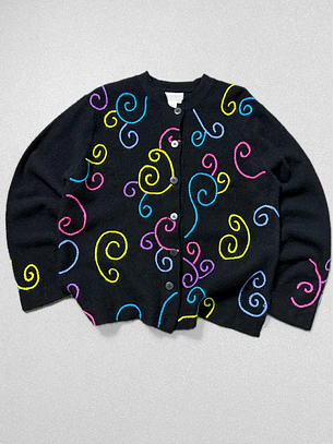 Sweater vintage 100% lana (L)