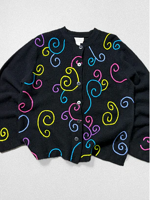Sweater vintage 100% lana (L)
