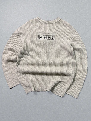 Sweater vintage  50 % lana (L)
