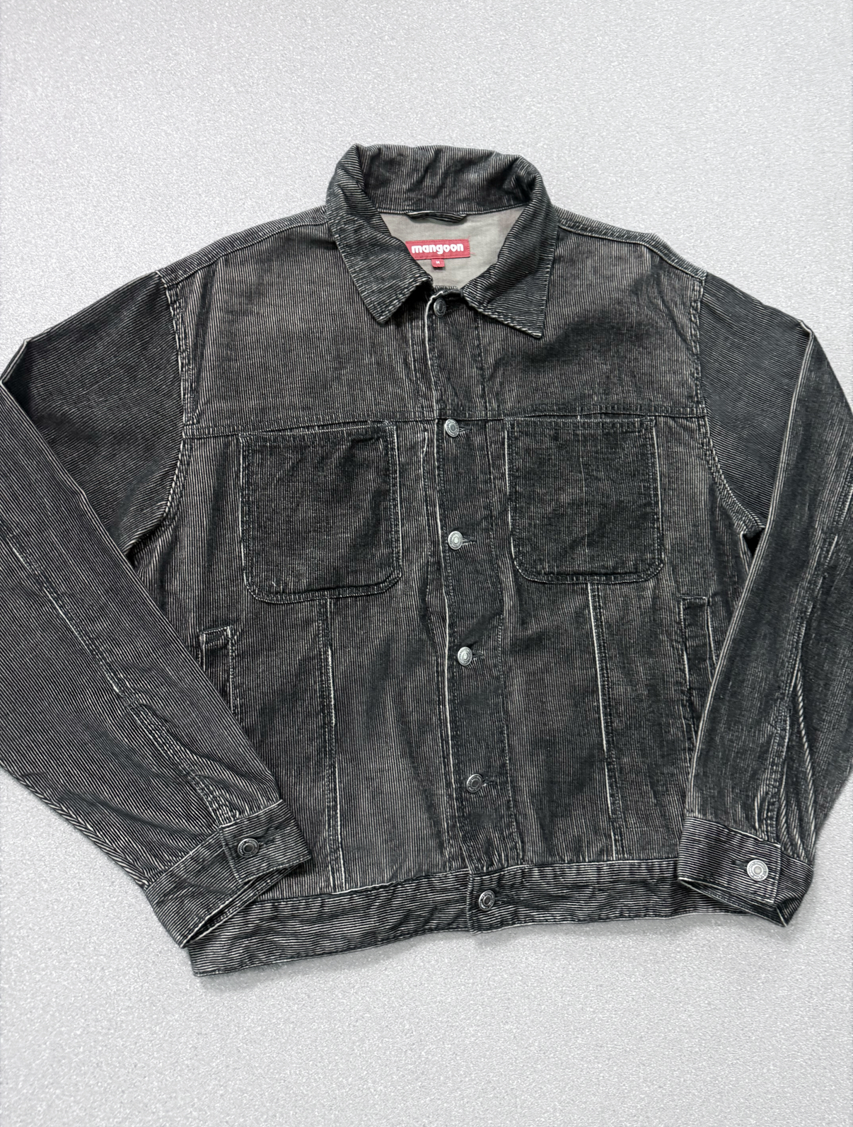 Jacket cotele boxy (M) 3