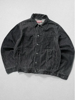 Jacket cotele boxy (M)