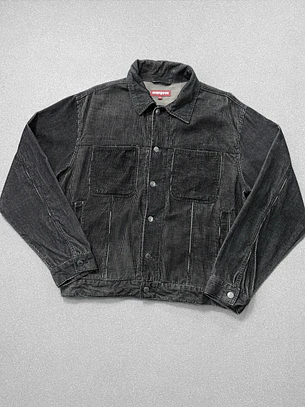 Jacket cotele boxy (M)