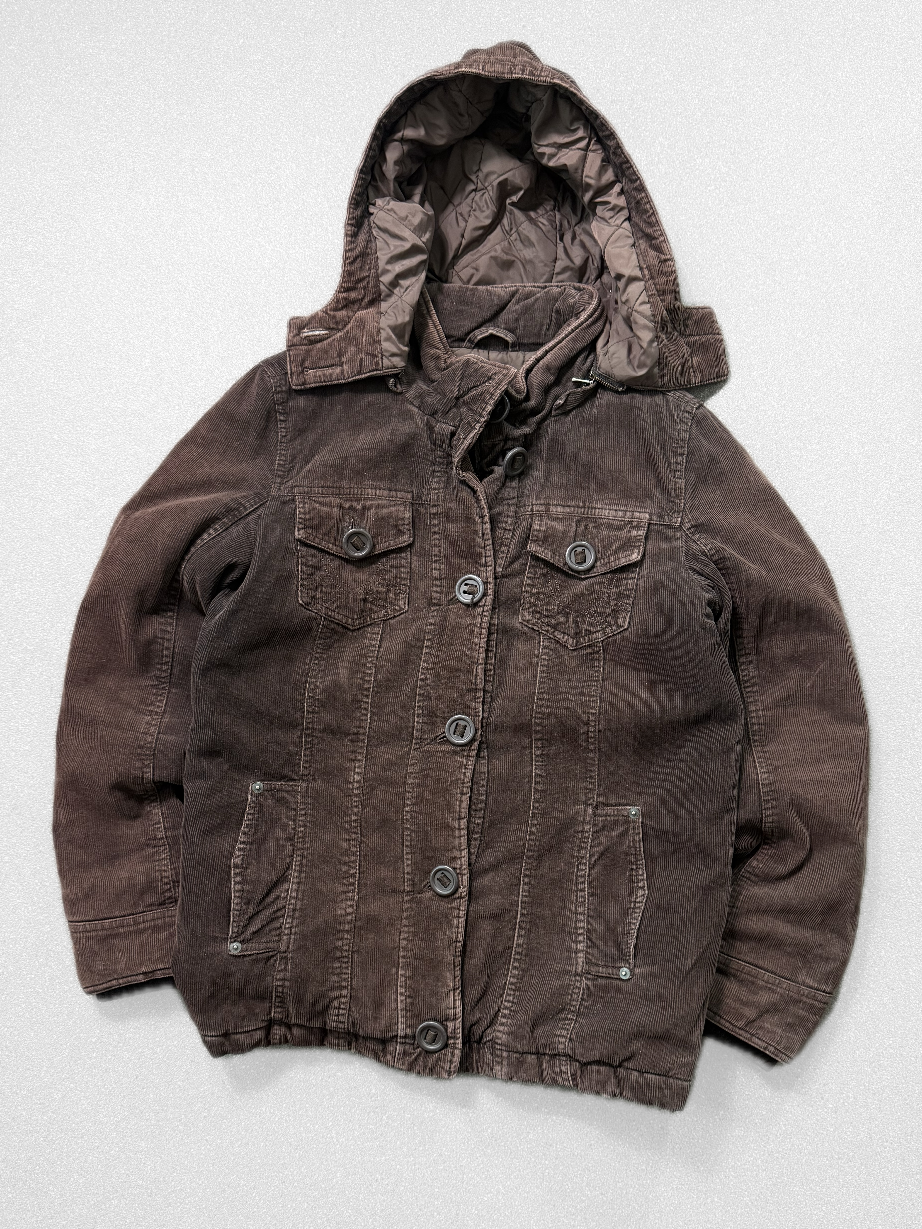 Chaqueta de cotele acolchada (M) 1