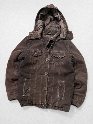 Chaqueta de cotele acolchada (M)