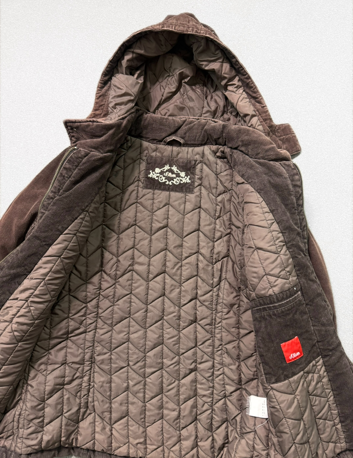 Chaqueta de cotele acolchada (M) 2