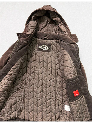 Chaqueta de cotele acolchada (M)