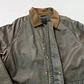 Chaqueta vintage engomada tipo barbour (XL) - Miniatura 2