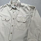 Diesel sobrecamisa gruesa cotele vintage (L) - Miniatura 2