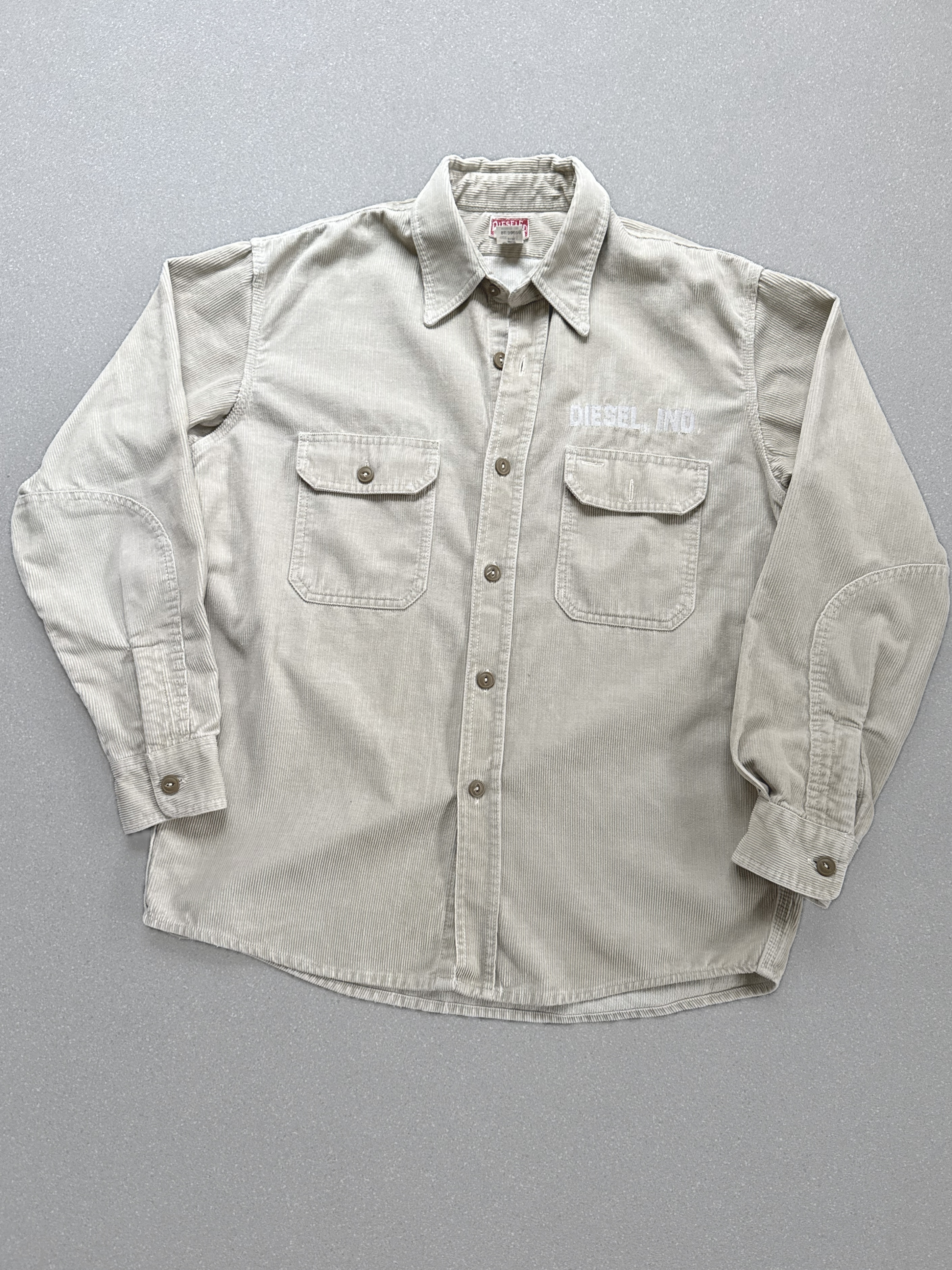 Diesel sobrecamisa gruesa cotele vintage (L) 1