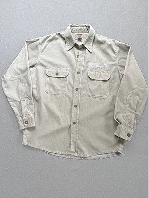 Diesel sobrecamisa gruesa cotele vintage (L)