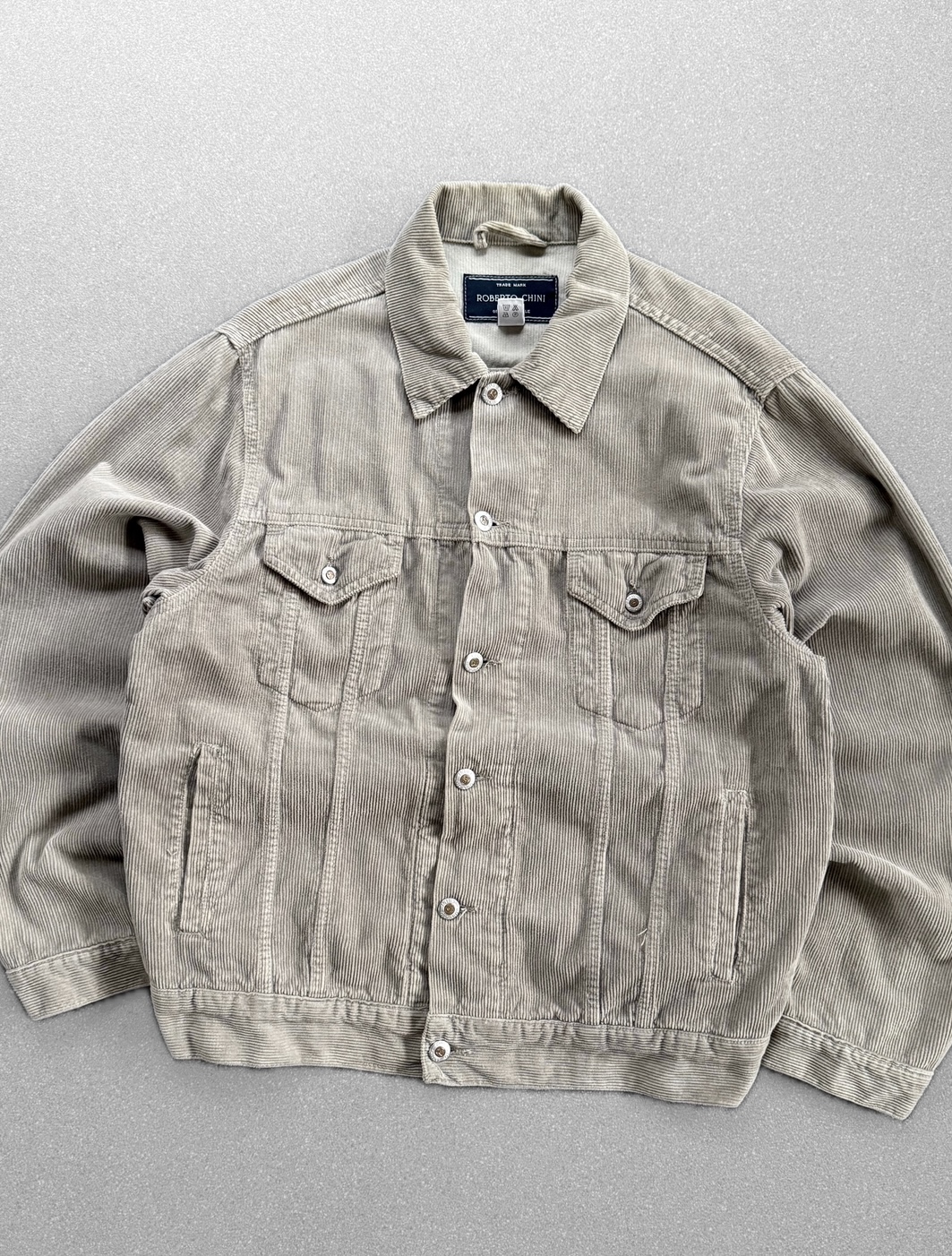 Chaqueta cotele vintage (M) 2