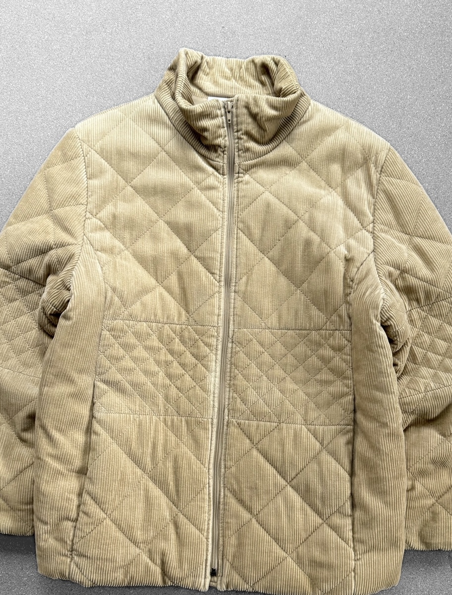 Chaqueta cotele acolchada vintage  (L) 2