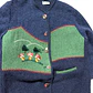1970s chaqueton 100% lana gruesa (L-XL) - Miniatura 2