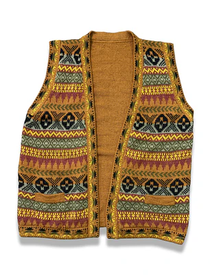 Vest vintage alpaca (L)