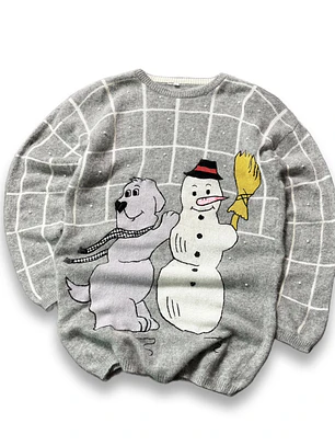 Sweater vintage lana  (L)