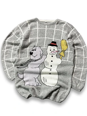 Sweater vintage lana  (L)