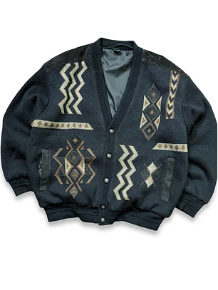 Chaqueta-sweater grueso con forro (L-XL)