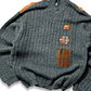1980s sweater vintage 50% lana (L) - Miniatura 2