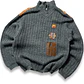 1980s sweater vintage 50% lana (L) - Miniatura 1