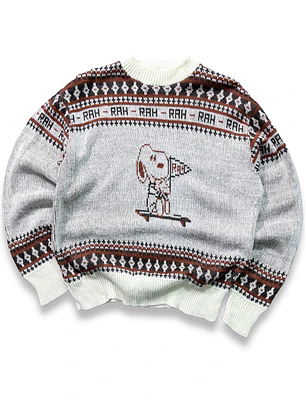 Snoopy sweater vintage (L)