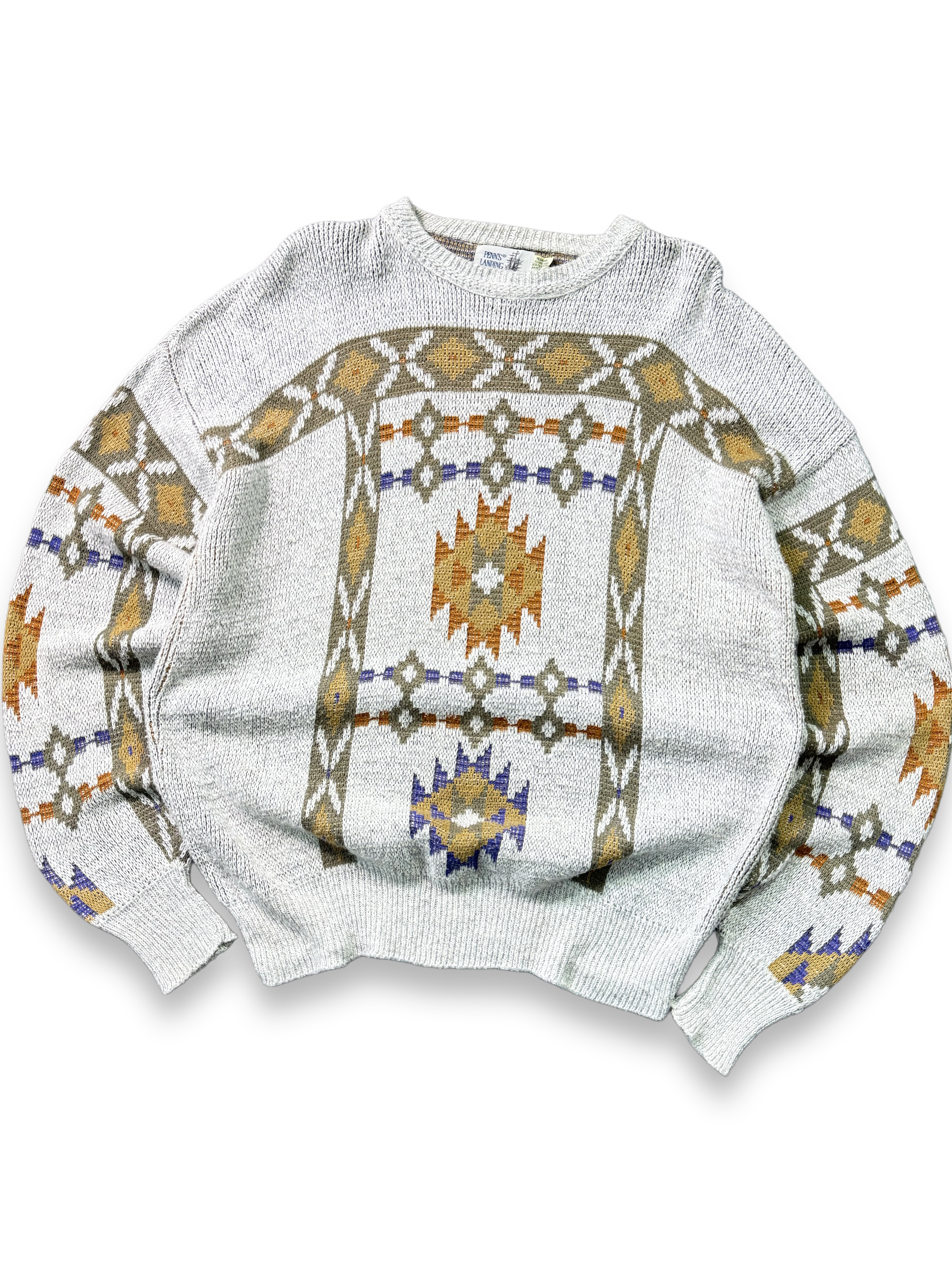 Sweater vintage etnico (XL) 1