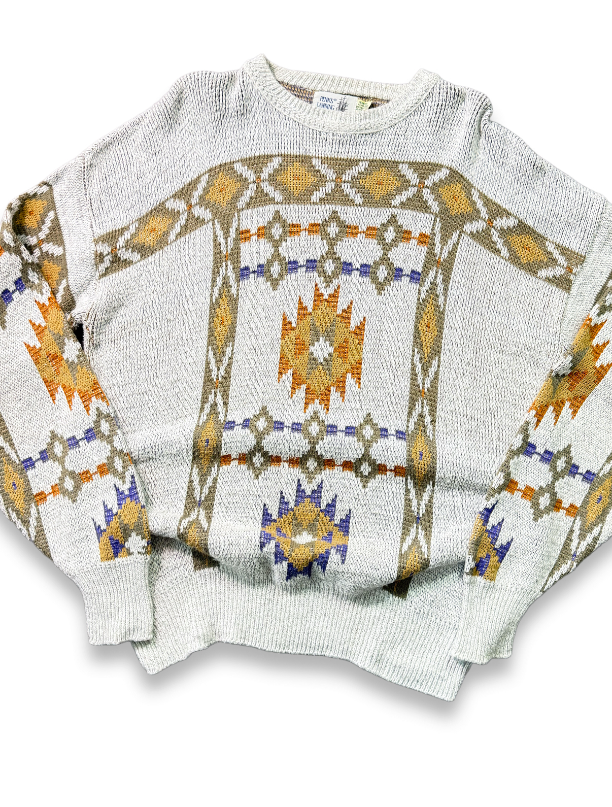 Sweater vintage etnico (XL) 3