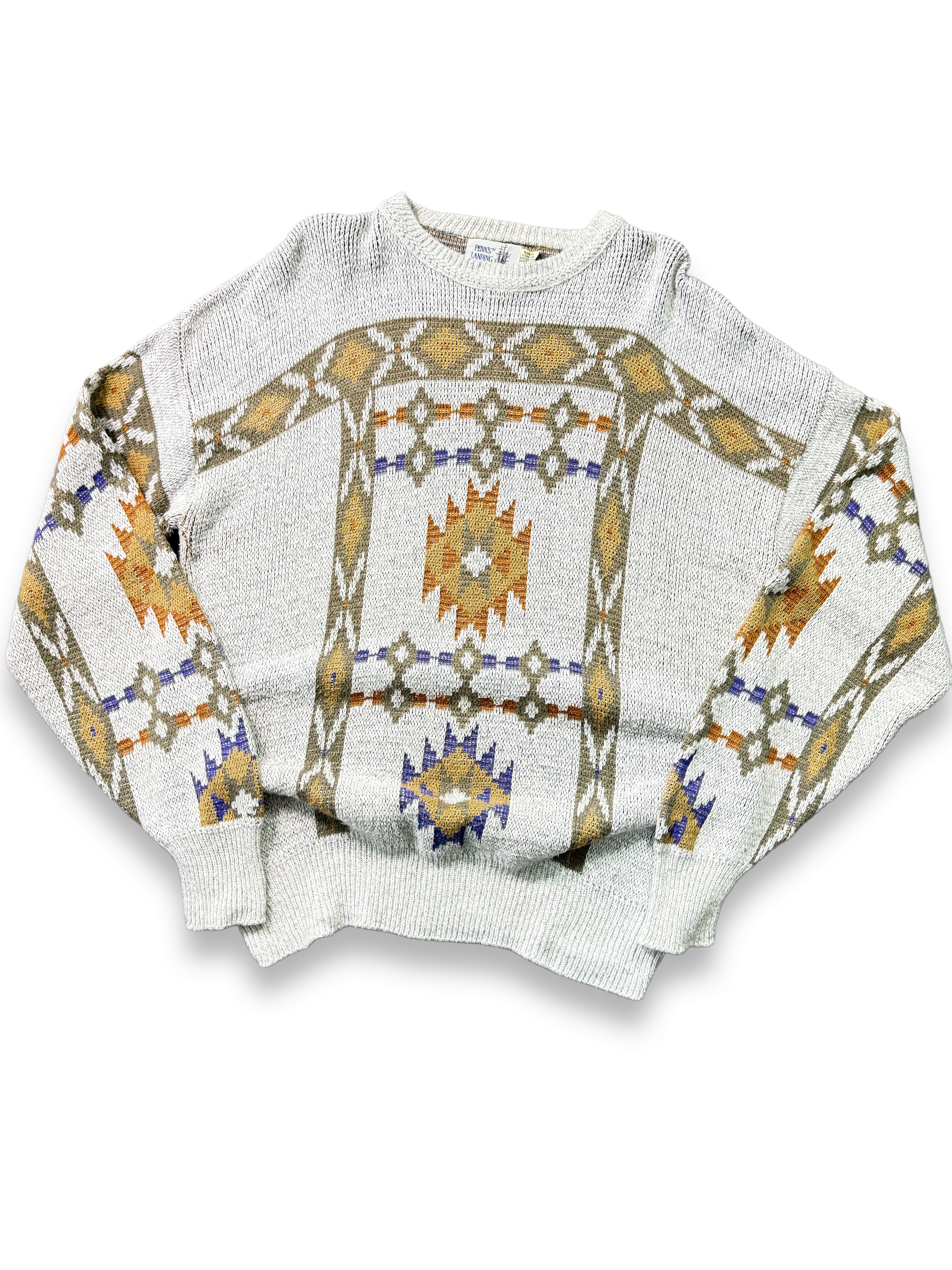 Sweater vintage etnico (XL) 2
