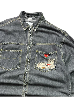 Camisa de mezclila (XL)