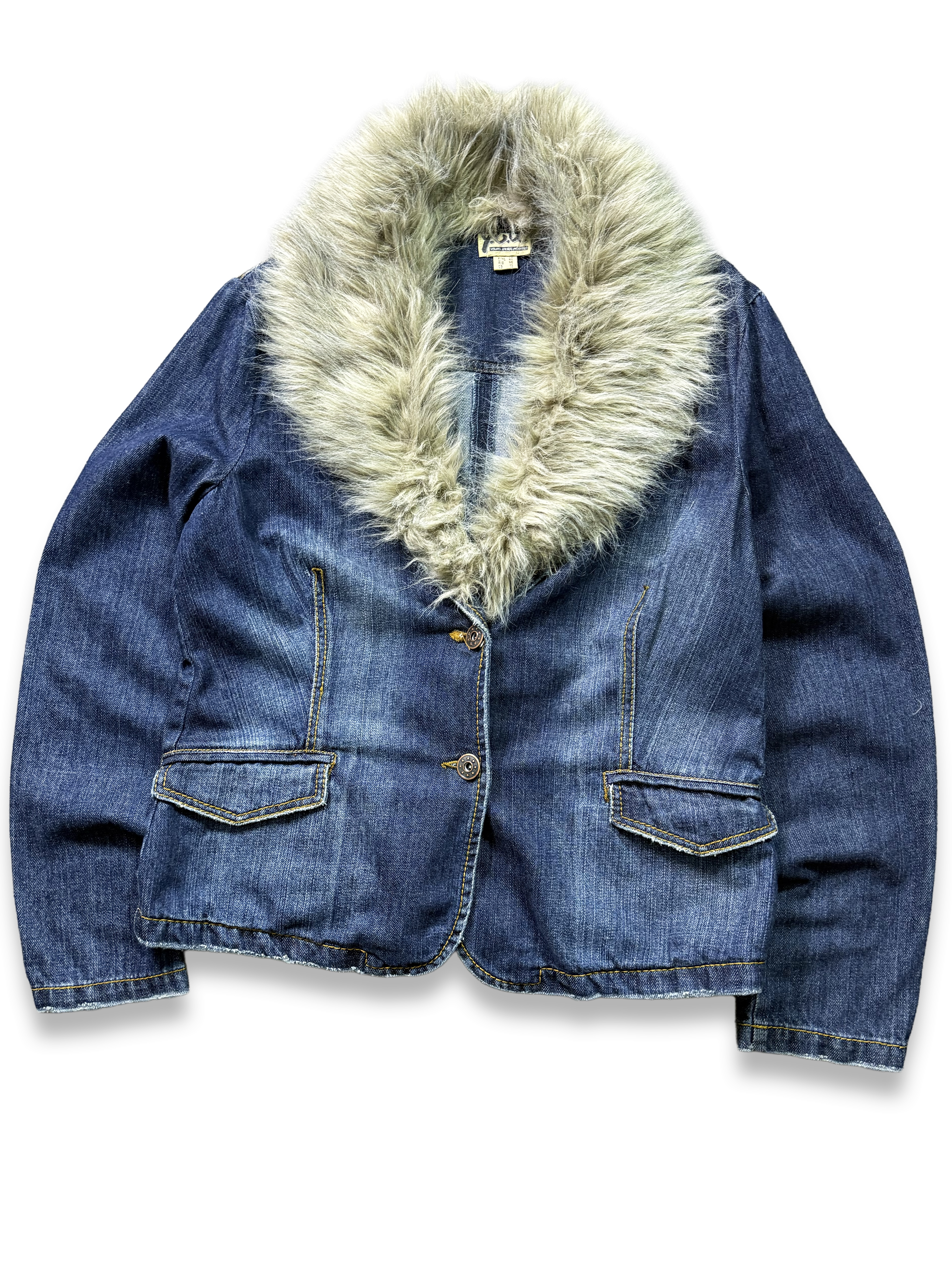Chaqueta mezclilla vintage (S) 1