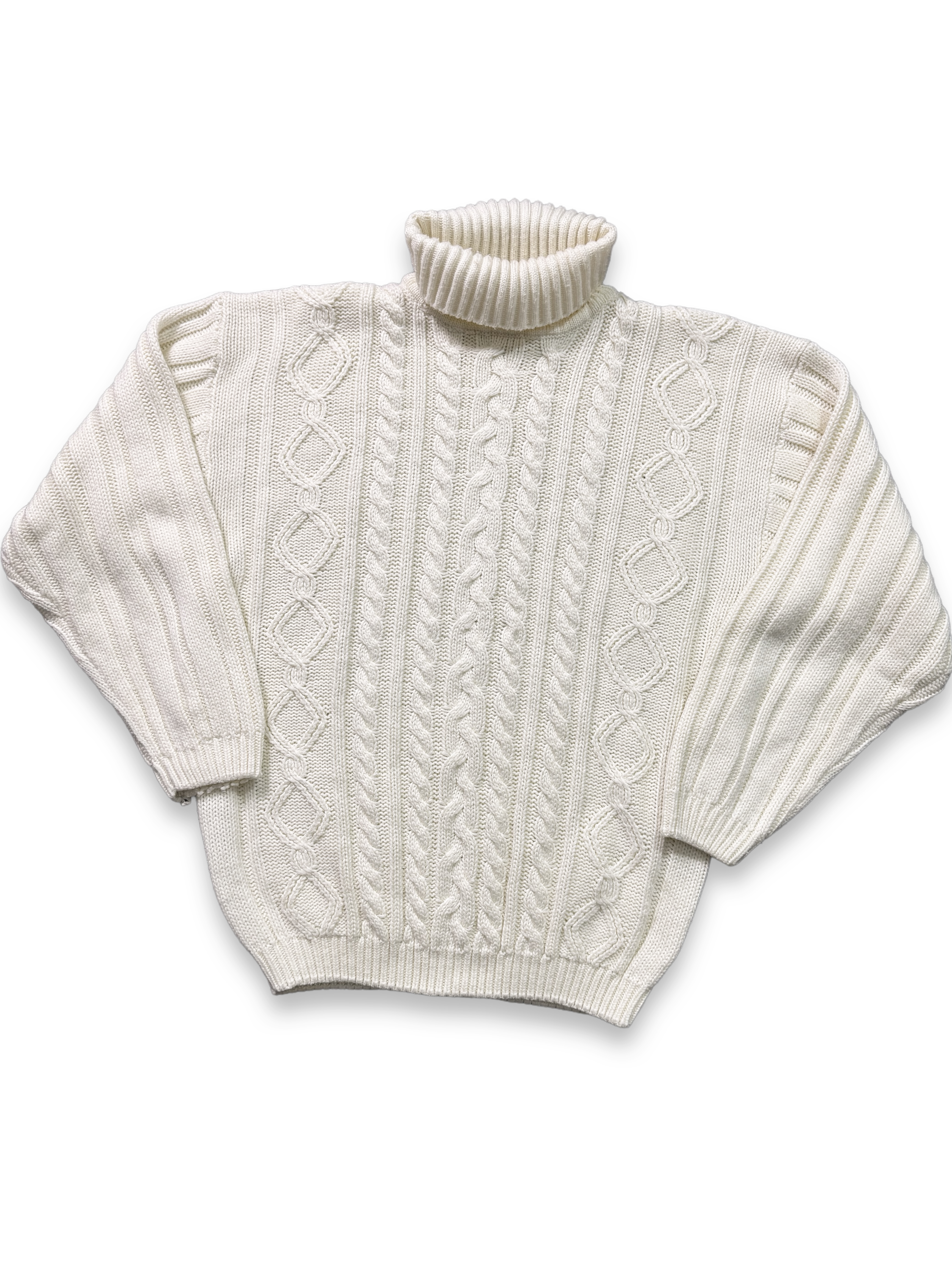 Sweater vintage trenzado (L) 1
