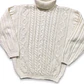 Sweater vintage trenzado (L) - Miniatura 2