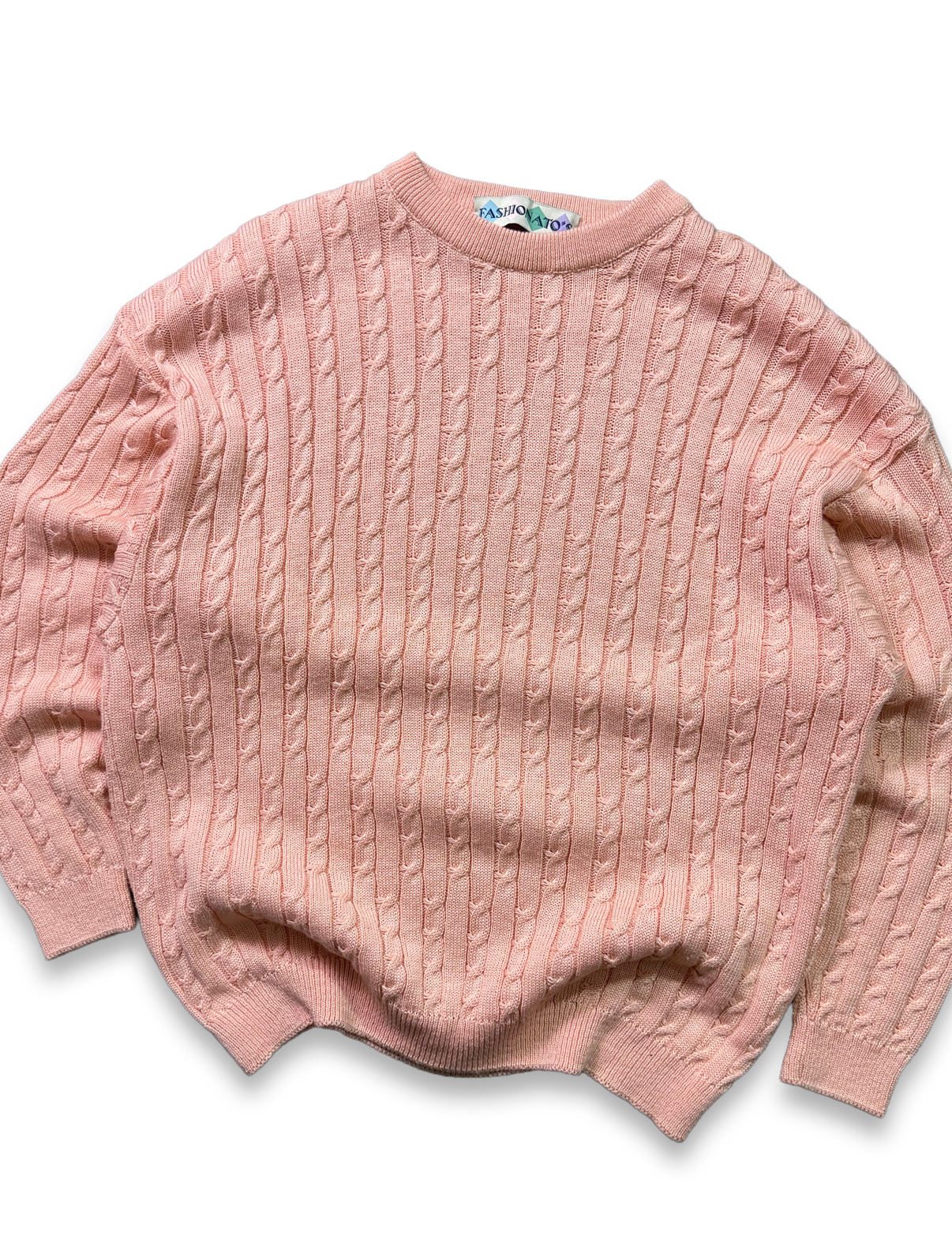 Sweater vintage trenzado (L) 3