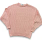 Sweater vintage trenzado (L) - Miniatura 1
