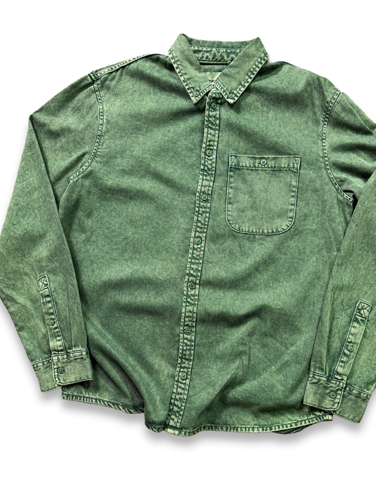 Camisa de mezclilla  vintage (L) 3