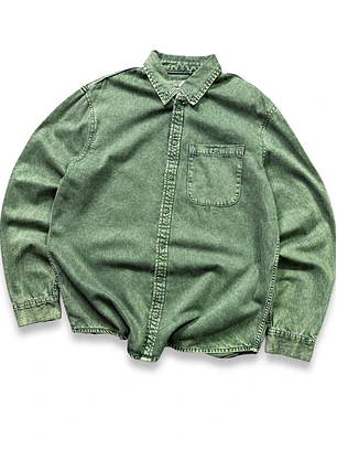 Camisa de mezclilla  vintage (L)
