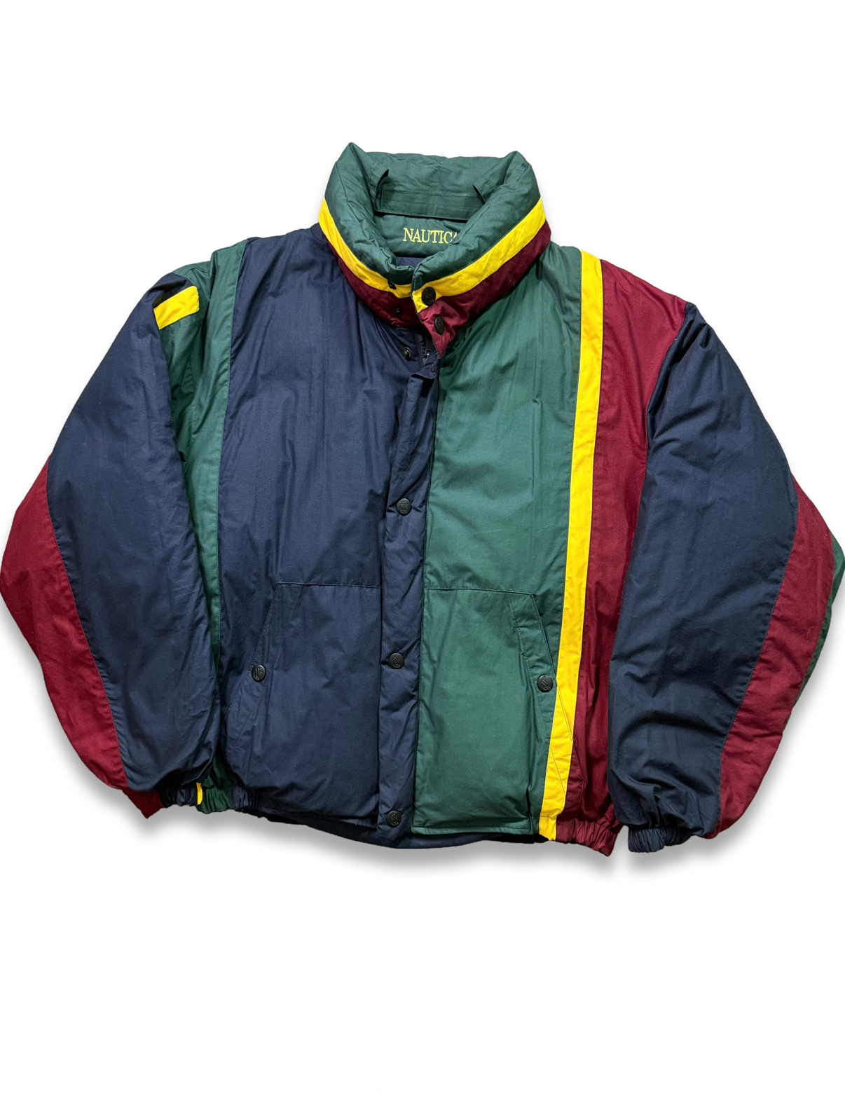 Nautica chaqueta de pluma vintage reversible (L) 1