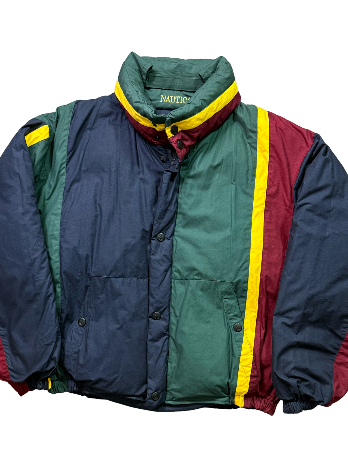 Nautica chaqueta de pluma vintage reversible (L) 2