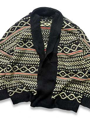 Sweater vintage abierto (L)