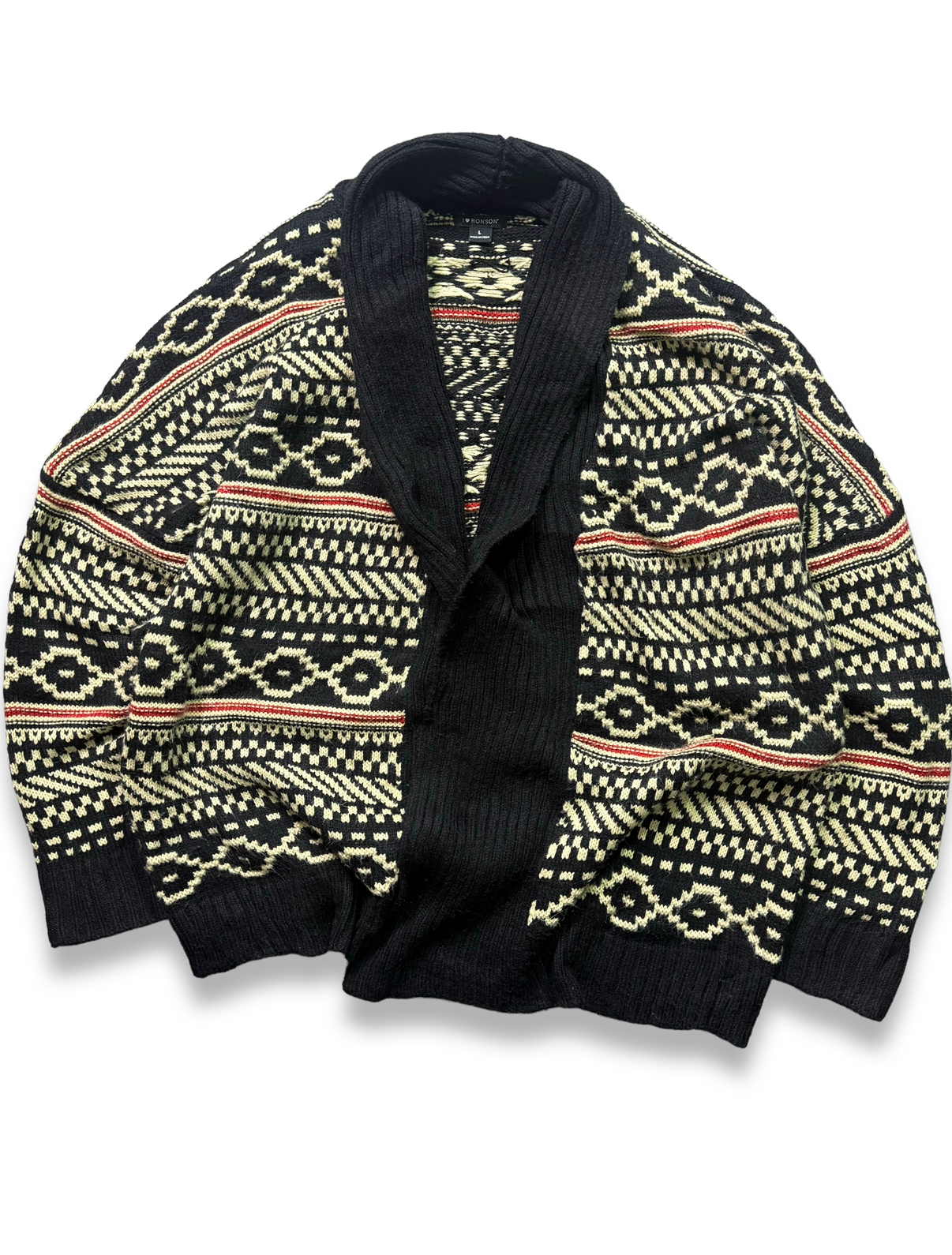 Sweater vintage abierto (L) 1