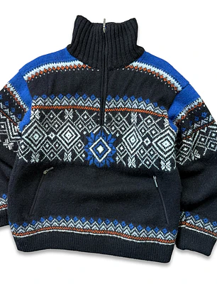 Chaqueta-sweater grueso lana (XS-S)