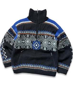 Chaqueta-sweater grueso lana (XS-S)