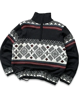 Chaqueta-sweater con forro (L)